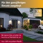 Nástěnná - P 95746 Hybrid LED venkovní nástěnné svítidlo Lioren domovní 230V + solární IP44 hranaté 170x170mm 3000K 2,3W 230V černá - PAULMANN - foto 3