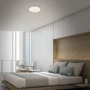 Kruhová - BRI 7074-414 LED stropní svítidlo hvězdné nebe, pr. 28,7 cm, 21 W, stříbrná - BRILONER - foto 3