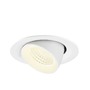 Kruhová - LA 1009593 NUMINOS® GIMBLE M Stropní vestavné svítidlo, 4000 K, 55°, bílé - BIG WHITE (SLV) - foto 3