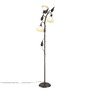 Stojací lampy - FAN I-TRISTANO-PT3 Stojací lampa PIANTANA TRISTANO hnědá, 3xE14, 48 x 172 cm - FANEUROPE - foto 3
