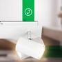 Bodová - BRILO 2840026 Isil A LED stropní bodové svítidlo, třída A, 2-ramenné, 50.000h, nastavitelné, bílé - BRILO - foto 3