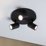 Bodová - P 66776 Spotlight Zyli IP44 GU10 230V max. 3x10W stmívatelné černá mat - PAULMANN - foto 3