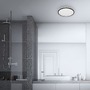 Kruhová - BRI 3403015 LED stropní svítidlo hvězdné nebe, pr. 28 cm, 12 W, černá (starý kód: BRI 3403-015) - BRILONER - foto 3