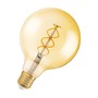 E27 - RED G13152 OSRAM Vintage Globe 125 SPIRAL 230V E27 LED EQ25 2000K - DESIGN RENDL - foto 3