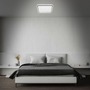 Hranatá - BRILO 3749415 LED stropní svítidlo, 37 cm, 24 W, 2800 lm, černá (starý kód: BRILO 3749-415) - BRILO - foto 3