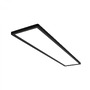 Hranatá - BRILO 7519415 Tava LED stropní svítidlo 98cm, ploché, přímé a nepřímé osvětlení, černá - BRILO - foto 3