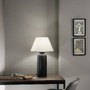 Stolní lampy dekorační - FAN I-MADIBA-L Stolní lampa Madiba černá keramika, průměr 40,6 x výška 68,5 cm - FANEUROPE - foto 3