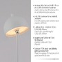 Stolní lampy dekorační - LD 19245-16 Kolekce Schöner Wohnen LED stojací svítidlo na baterie BELLIES, bílá, nabíjecí přes USB, 3000K - JUST LIGHT - foto 3