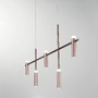 Dekorativní - FAN LED-CANDLE-S5 Závěsné LED svítidlo CANDLE bronz, 35 W, 3600 lm, 4000 K, 120x19,1x125 cm - FANEUROPE - foto 3