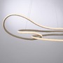 Dekorativní - PN 2765-39 LED závěsné svítidlo TWIST, písková, stmívatelné vypínačem, nastavitelná výška, SimplyDim, 2700K - PAUL NEUHAUS - foto 3