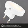 S ramenem - BRI 2188016 LED senzor noční světlo, 6,5 cm, 0,5W, 30lm, bílé - BRILONER - foto 3