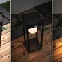 Sloupková - P 94573 Solární LED světelný objekt solární Marisol pohybové čidlo IP44 3000K černá - PAULMANN - foto 3