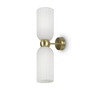 Dekorativní - M MOD302WL-02W Nástěnné svítidlo Antic 2x40W bílá mosaz sklo - MAYTONI - foto 3
