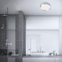 Kruhová - BRI 3403018 LED stropní svítidlo hvězdné nebe, pr. 28 cm, 12 W, chrom (starý kód: BRI 3403-018) - BRILONER - foto 3