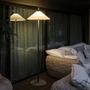 Sloupková - FARO 71569-01 SAIGON šedá/bílá stojací lampa 2M R55 - FARO - foto 3