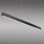Podélná - LD 15061-18 LED závěsné svítidlo DRITTO, černé, lineární, 3000K - JUST LIGHT - foto 3