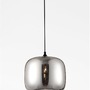 Koule - NV 9726483 Závěsné svítidlo SAVAZ chromové sklo černý kov černý kabel E27 1x12W 230V IP20 bez žárovky - NOVA LUCE - foto 3