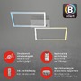 Hranatá - BRILO 3511-019 CCT LED stropní svítidlo, 50 cm, 30 W, 3300 lm, hliník - BRILO - foto 3