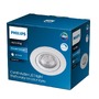 Kruhová - PH 8718699755607 LED Zapuštěné bodové svítidlo Philips SPARKLE SL261 8718699755607 5W 350lm 2700K IP20 bílé stmívatelné - PHILIPS (929002373820) - foto 3