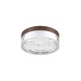 Kruhová - LA 1010211 CYFT WAVE XL Přisazené nástěnné a stropní svítidlo, 2700/3000/4000 K, 15 W, PHASE, 105°, IP65 černá / čirá - BIG WHITE (SLV) - foto 3