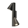 Nástěnná - LA 1008013 T-TUBE nástěnné svítidlo pro povrchovou montáž, GU10, dvojité, IP44, max. 10 W, černé - BIG WHITE (SLV) - foto 3