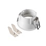 Kruhová - LA 1007489 NEW TRIA® 75 kroužek pro vestavbu do stropu, prohloubený, D: 8,2 H: 4,3 cm, IP 20, bílá - BIG WHITE (SLV) - foto 3
