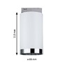 Svítidla - P 94883 URail LED lištový spot Tube GU10 max. 10W 230V bílá - PAULMANN - foto 3