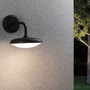 Nástěnná - P 94758 LED venkovní nástěnné svítidlo Nostro IP44 kruhové 180x250mm 3000K 10W 230V antracit hliník - PAULMANN - foto 3