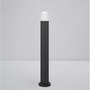 Sloupková - NV 9905021 Venkovní sloupkové svítidlo NOTEN LED černý hliník čirý a bílý akryl 8W 3000K 220-240V IP65 120st. IP65 - NOVA LUCE - foto 3