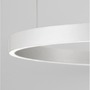 Kruhová - NV 9345670 Závěsné svítidlo ELOWEN broušený šampaň stříbrný hliník a silikon LED 100W 3000K stmívatelné - NOVA LUCE - foto 3