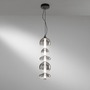 Dekorativní - FAN LED-KEMET-S5 Závěsné LED svítidlo KEMET černá, 40 W, 4000 lm, 3000 K, 20 x 233,5 cm - FANEUROPE - foto 3