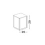 Sloupková - NV 870045 Venkovní sloupkové svítidlo ZEST černý litý hliník čiré sklo E27 1x12W 220-240V IP54 bez žárovky - NOVA LUCE - foto 3