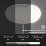 Na stůl - BRILO 7440-014 LED bateriové stolní svítidlo pr.12,5 cm, LED modul, 3W, 350 lm, matný chrom - BRILO - foto 3