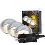 Connect To Shine - BRI 3922034 CONNECT TO SHINE startovací sada Teak 3ks LED zapuštěných svítidel do země, IP65 - BRILONER - foto 3