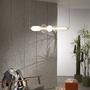 Vícečetná - FAN LED-INKAS-S4-ORO Závěsné LED svítidlo Inkas (zlaté, sklo) 31 W, 3720 lm, CCT 3000 / 3500 / 4000 K, 22 x 264 cm - FANEUROPE - foto 3