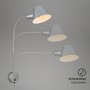 S ramenem - BRI 2089-014 Noční lampička 55 cm 1x E27 10W chrom - BRILONER - foto 3