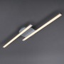 Dekorativní - BRI 3257-029 LED nástěnné a stropní svítidlo, 55,4 cm, 12 W, hliník - BRILONER - foto 3