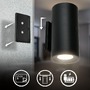Nepřímé osvětlení - BRI 3942015 Isy nástěnné svítidlo - 2W, 200lm, nabíjecí, LED, dotykový vypínač, stmívatelné, černá - BRILONER - foto 3