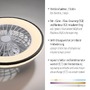 Kruhová - LD 14447-18 LED stropní ventilátor CCT RGB změna barev dálkový ovladač, RGB/2700-6500K - JUST LIGHT - foto 3