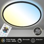 Kruhová - BRILO 7080-015 Slim CCT svítidlo LED panel, pr. 42 cm, 22 W, černá - BRILO - foto 3