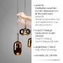 Dekorativní - PN 2681-70 IRIDES LED závěsné svítidlo 6-ramenné nastavitelná výška Comfort Lift paměťová funkce SimplyDim 3000K - PAUL NEUHAUS - foto 3