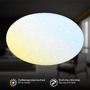 Kruhová - BRILO 3874016 Verb stropní svítidlo pr.56 cm - 72W, 8000lm, LED, stmívatelné, dálkový ovladač, CCT, bílé - BRILO - foto 3