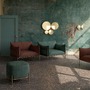 Dekorativní - M MOD320WL-L12BS3K Nástěnné svítidlo Jupiter 3000K 12W teplá bílá 1300lm mosaz hliník moderní design  - MAYTONI - foto 3