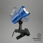 Stolní lampy s klipem - BRI 2794-010P Svítidlo se svorkou 11,5 cm 1x E14 40W modrá - BRILONER - foto 3