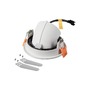 Kruhová - LA 1005879 NUMINOS® GIMBLE S zápustné stropní svítidlo bílé/černé 2700 K 40° - BIG WHITE (SLV) - foto 3
