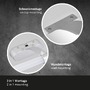 Koupelnová - BRI 2131014 LED svítidlo k zrcadlu 60 cm 8 W 1040lm chrom - BRILONER - foto 3