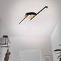 Dekorativní - BRILO 3448-014 LED nástěnné a stropní svítidlo, 55,5 cm, 12 W, černá - BRILO - foto 3