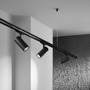 Svítidla - FAN LED-PLANE-B-40C 3‑fázový systém svítidlo PLANE hliník černá LED 40 W 3000 K 4850 lm 160 x 190 cm - FANEUROPE - foto 3