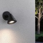 Nástěnná - P 94734 Venkovní nástěnné svítidlo Trian IP44 kruhové 100x125mm max. 35W 230V antracit hliník - PAULMANN - foto 3