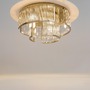 Kruhová - M MOD174CL-06G Stropní svítidlo Frame E14 6x60W zlatá kov sklo designové - MAYTONI - foto 3